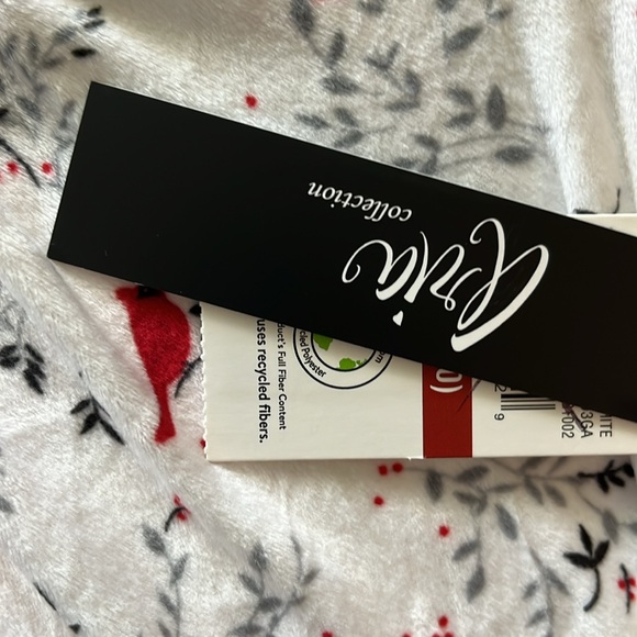 Aria long sleeve nightgown white/red/gray cardinal bird print super soft flannel - Picture 11 of 13